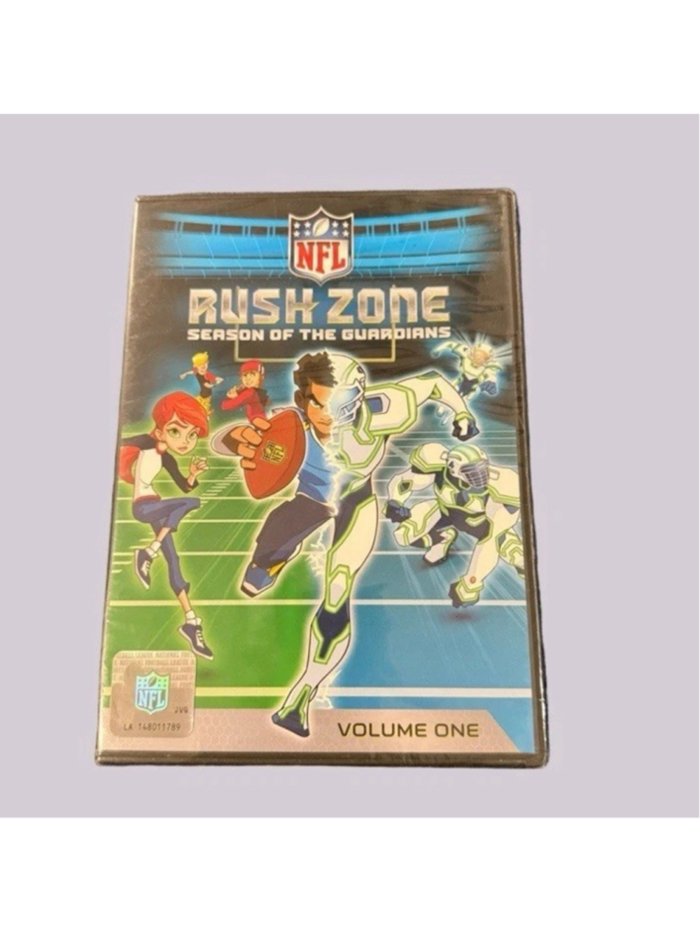 NFL Rush Zone Season of the Guardians Volume 1 One DVD Nicktoons Cartoon NEW